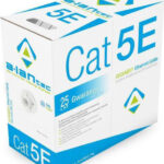A-LAN U/UTP Cat.5e (Gigabit) Καλώδιο Δικτύου Ethernet χωρίς ακροδέκτες 305m Λευκό
