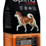 OPTIMANOVA Adult Sensitive Salmon & Potato - dry dog food - 12kg