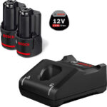 Bosch Basis Starter Set 2x2.0Ah + GAL 12V-40