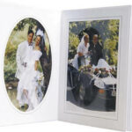 1x125 Daiber Passepartouts 13x18 white/grey line