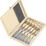 Kirschen Firmer Chisel Set 6pcs 1101 HK in wooden box 1101000