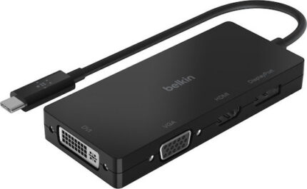 Belkin USB-C to HDMI / VGA / DisplayPort-Adapter   AVC003btBK