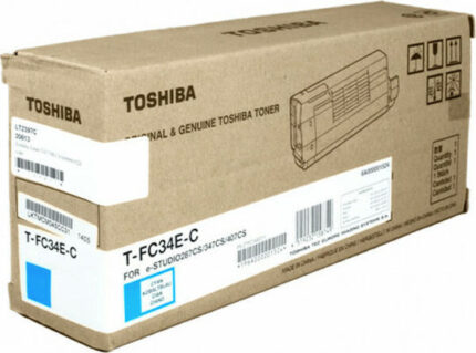 Toshiba Toner T-FC34EC TFC34EC Cyan (6A000001782) (6A000001809)