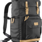 Mantona Camera Backpack Luis retro green
