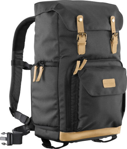Mantona Camera Backpack Luis retro green
