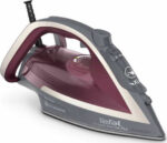Tefal Ultragliss Anti-Calc Plus FV6840 Steam iron 2800 W Purple  Silver