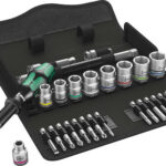 Wera 8100 SB 6 Zyklop Speed Ratchet Set 3/8  Drive metric