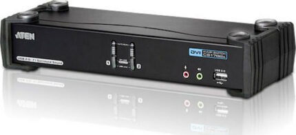 Aten CS1782A KVM & Data Switch με Audio / DVI / USB / USB 2.0 / USB-B