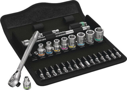 WERA 8100 SA 8 Zyklop Metal Ratchet Set
