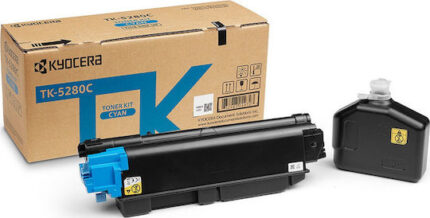 Kyocera Toner TK-5280C TK5280C Toner-Kit TonerKit Cyan (1T02TWCNL0)