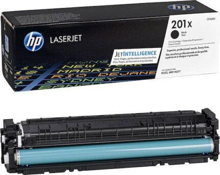 HP Cartridge No 201X HP201X HP 201X Black Schwarz HC (CF400X)