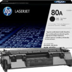 HP Cartridge No 80A HP80A HP 80A Black Schwarz (CF280A)