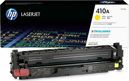 HP Cartridge No 410A HP410A HP 410A Yellow Gelb (CF412A)