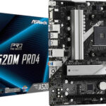 Asrock A520M Pro4 Socket AM4 micro  ATX