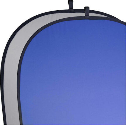 Walimex Studio Pop-Up Background gray/blue, 180x210cm