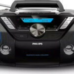 Philips AZB798T Portable Audio System with Bluetooth CD USB Radio Black