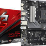 Asrock B550M Phantom Gaming 4 Socket AM4 micro ATX AMD  B550