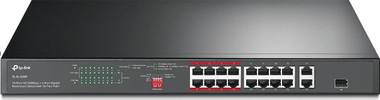 xlarge_20201120112849_tp_link_tl_sl1218p.jpeg TP-LINK TPLINK Switch TL-SL1218P TLSL1218P (TL-SL1218P) - Image 1