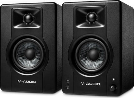 M-AUDIO BX3 loudspeaker Black Wired 50 W