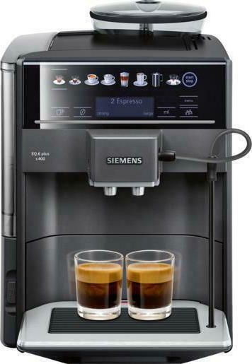 xlarge_20201125111505_siemens_te654319rw_eq_6_plus_s400.jpeg Siemens Eq.6 Plus S400 Automatic Espresso Coffee Machine 1500W Pressure 19bar with Grinding Mill Black TE654319RW - Image 1