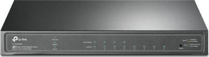 TP-LINK TL-SG2008P v1 Managed L2 PoE+ Switch με 8 Θύρες Ethernet