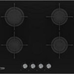 Beko HILG 64220 S hob Black Built-in Gas 4 zone(s)