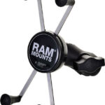 RAM Mounts X-Grip Large Phone Mount with Motorcycle Fork Stem Base
