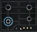 Electrolux EGS6436RK Black Built-in Gas 4 zone(s)