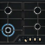 Electrolux EGS6436RK Black Built-in Gas 4 zone(s)