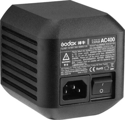 Godox AC400 AC Adapter for AD400 Pro