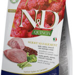 FARMINA N&D Quinoa Weight Management Lamb&Broccoli - dry cat food - 5 kg