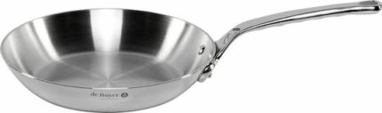 De Buyer Stainless Steel Induction Frying Pan Affinity 24cm (3724 24) deBuyer24) deBuyer 24)