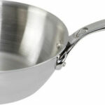 De Buyer Affinity Sauté Pan Stainless Steel curved  20 cm