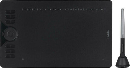 HUION HS610 graphic tablet 5080 lpi 254 x 158.8 mm USB Black