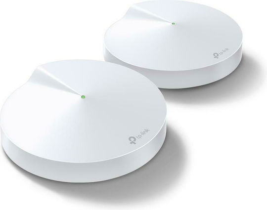 xlarge_20210201133059_tp_link_deco_m5_v2_2_pack.jpeg TP-LINK Deco M5 v2 WiFi Mesh Network Access Point Wi‑Fi 5 Dual Band (2.4 & 5GHz) σε Διπλό Kit - Image 1