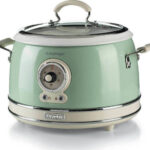 Ariete Vintage Food Steamer, green