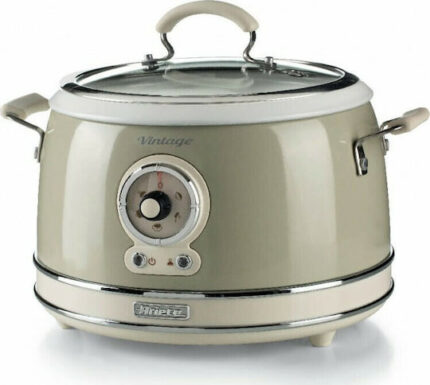 Ariete Vintage Food Steamer, beige