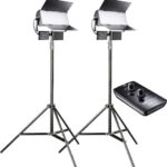 Walimex Pro Sirius 160 LED 65W Daylight 2-Pack with Tripods