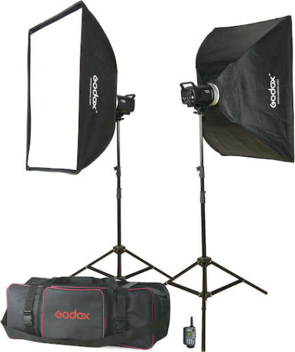 Godox MS200-F Studio-Kit studio flash unit kit 2 x 200Ws