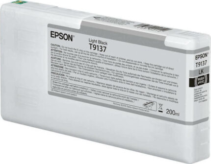 Epson ink cartridge light black T 913 200 ml              T 9137