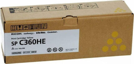 Ricoh Toner SPC360HE Yellow Gelb (408187)