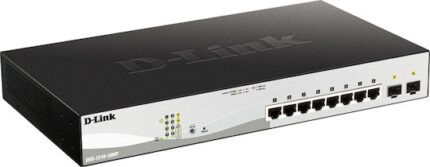 Przełącznik DGS-1210-10MP Switch 8GE PoE 2SFP