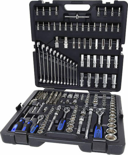KS Tools 1/4 +3/8 +1/2   216 pcs CHROMEplus Socket Set