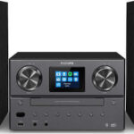 Philips Ηχοσύστημα 2.0 TAM8905 TAM8905/10 100W με CD Player, WiFi και Bluetooth Μαύρο