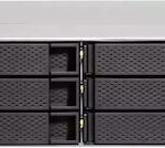 QNap TL-R1200C-RP Θήκη για 12 Σκληρούς Δίσκους 2.5" / 3.5" SATA III