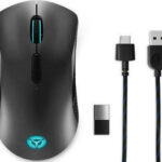 Lenovo Legion M600 Wireless Gaming mouse Ambidextrous RF Wireless + Bluetooth + USB Type-A Optical 16000 DPI