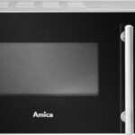 Amica AMGF20M1GS microwave Countertop Grill microwave 20 L 700 W Black  Silver