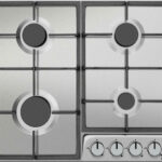 Amica Gas Cooktop Autonomous Inox 59x52εκ. Silver