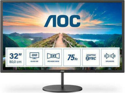 AOC Q32V4 IPS Monitor 31.5" QHD 2560x1440 with Response Time 4ms GTG