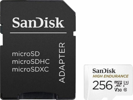 SanDisk High Endurance 256 GB MicroSDXC UHS-I Class 10